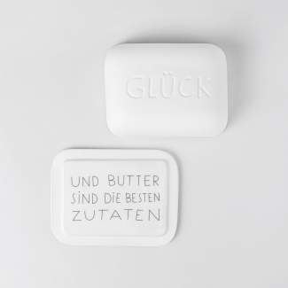 Guten Morgen. Butterdose "Glück" 