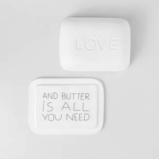 Guten Morgen. Butterdose "Love" 