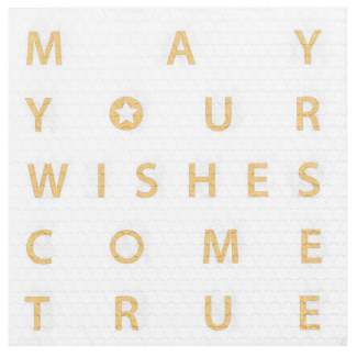 Lunschservietten "May your wishes" 