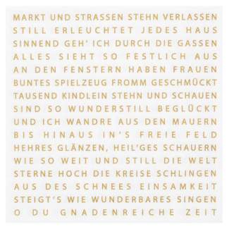 Lunchservietten "Weihnachtsgedicht" 