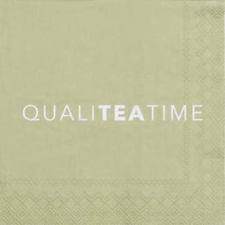 Cocktailservietten "Qualiteatime" 