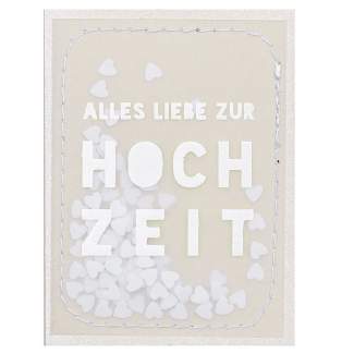 Minikarten "Alles Liebe zur Hochzeit" 