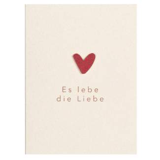 Minikarten "Es lebe die Liebe" 