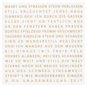 Lunschservietten "Weihnachtsgedicht" 